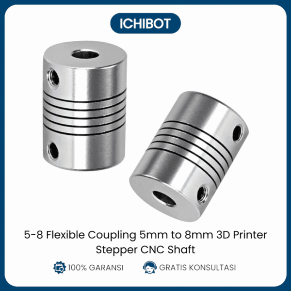 5-8 Flexible Coupling 5mm to 8mm 3D Printer Stepper CNC Shaft