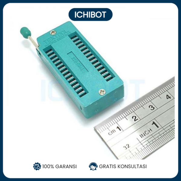 Textool 28 Pin 228-3345 ZIF ZIP DIP IC tester board