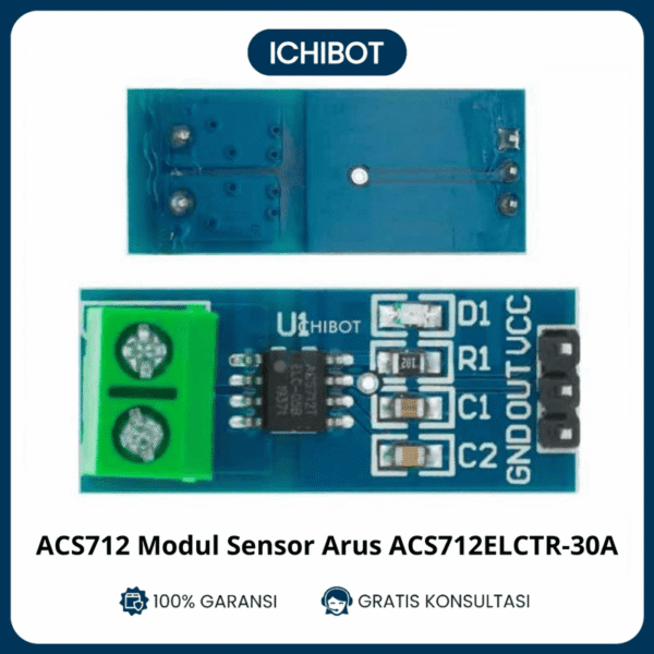 ACS712 Modul Sensor Arus ACS712ELCTR-30A Range 30A 30 A