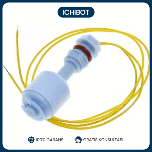 Plastic Float Switch Sensor 52mm Anti Korosi Acid Alkali Resistance