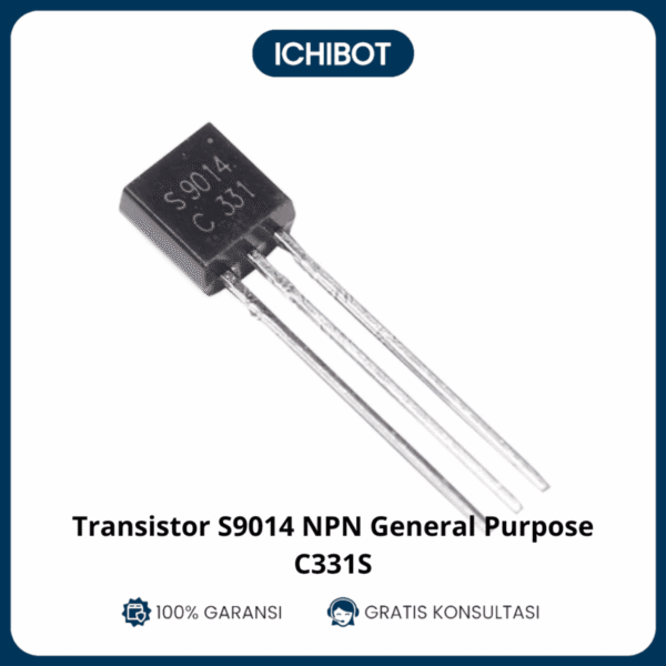 (10pcs) Transistor S9014 NPN General Purpose C331S