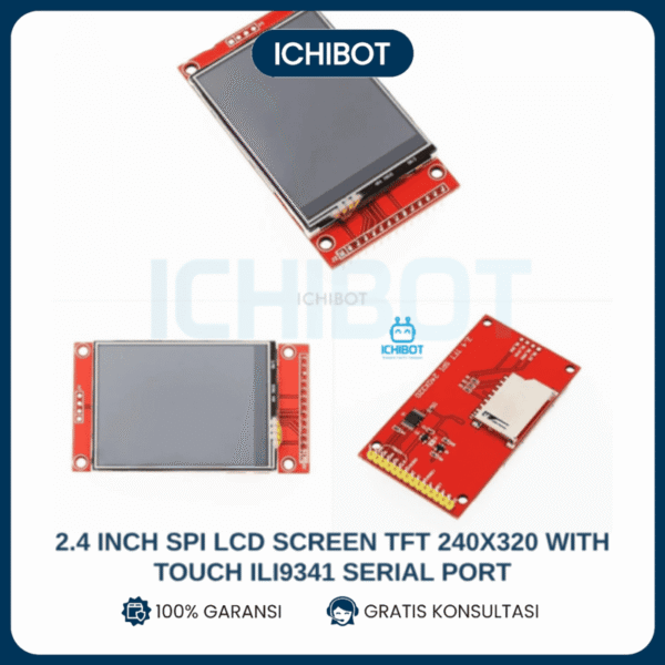 LCD TFT 2.4 Inch SPI 240x320 ILI9341 Touch Screen Arduino ESP32