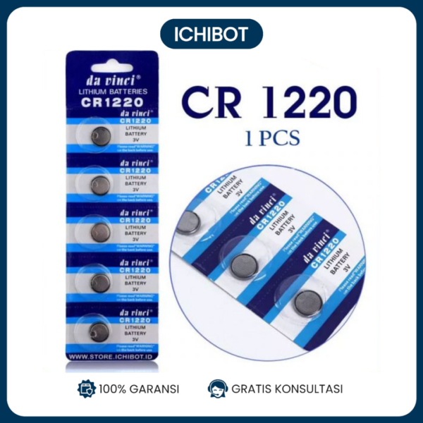 Baterai CR1220 Battery 3V Lithium