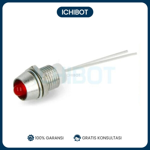 3mm LED Holder F3 Metal Socket Panel