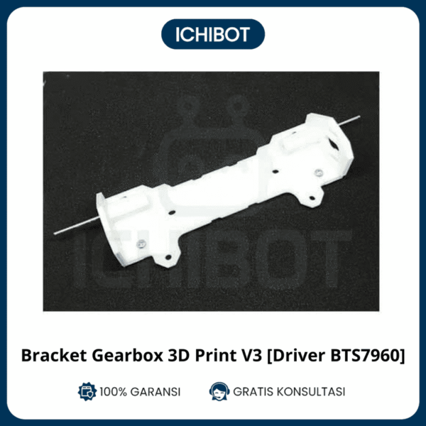 Bracket Gearbox 3D Print V3 [Driver BTS7960]