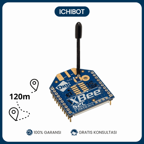 S2C 2mW Zigbee Wireless Data Transmission Module - Jarak 120 Meter