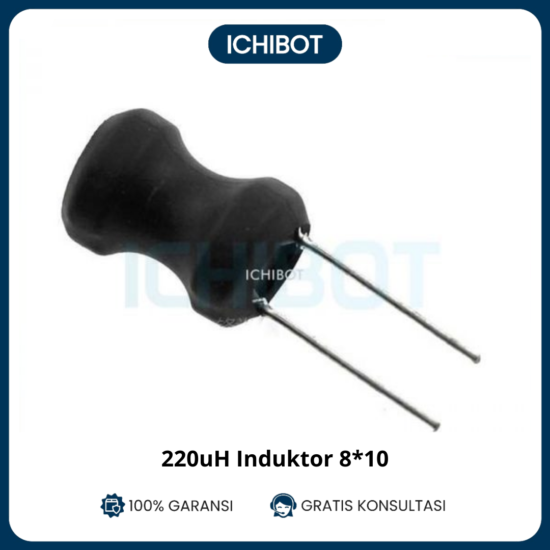 Induktor 220uH Inductor 220 uH 8*10 8x10 Inductance