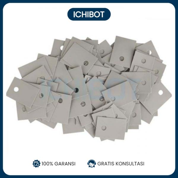(10pcs) TO22O TO-220 Pad Silicone Heat Sink Insulation Plastik Isolasi