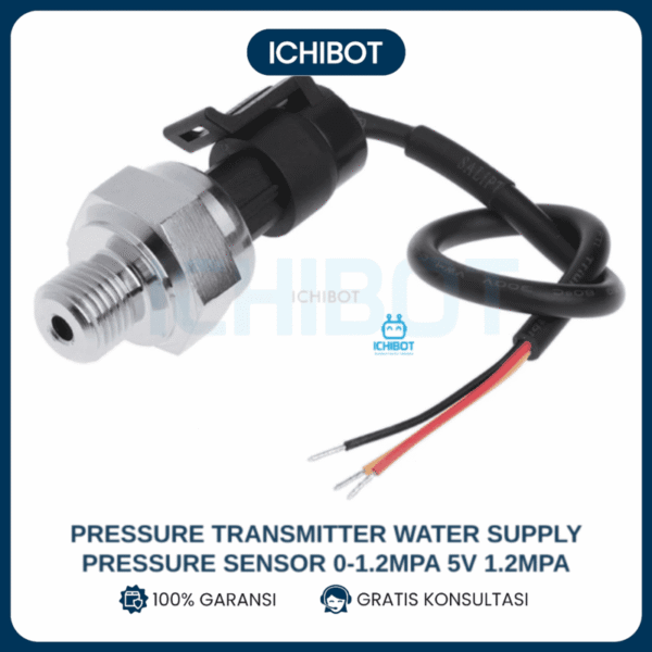 Pressure Transmitter Water Supply Pressure Sensor 0-1.2mpa 5v 1.2mpa