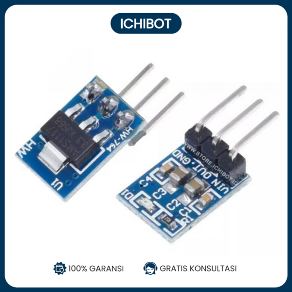 AMS1117 3.3V 800mA LDO Linear Regulator Power Module PCB Board