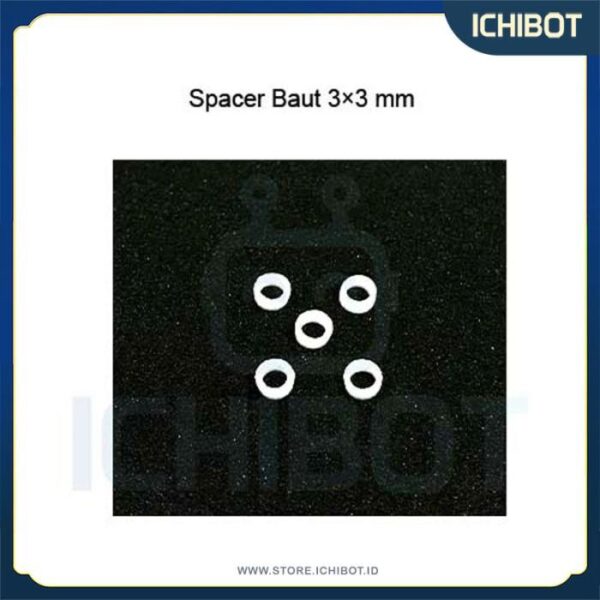 (10pcs) Spacer Baut 3x3mm Bahan Dasar Akrilik Acrylic Based
