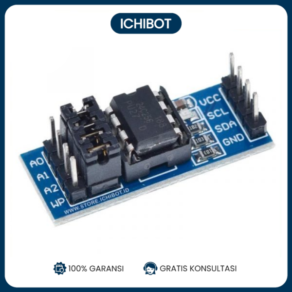 AT24C256 EEPROM Module 256Kbit 32K x 8 I2C Storage Arduino
