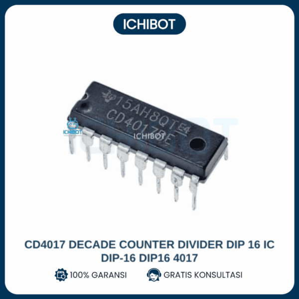 CD4017 Decade Counter Divider DIP 16 IC DIP-16 DIP16 4017