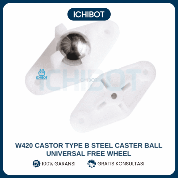 W420 Castor Type A Steel Caster Ball Universal Free Wheel