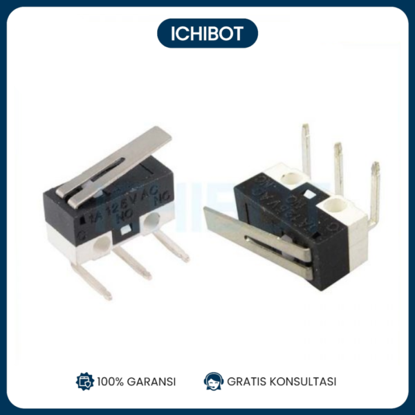 Limit Switch Mini 006-014 1A 125V Curved - Siku