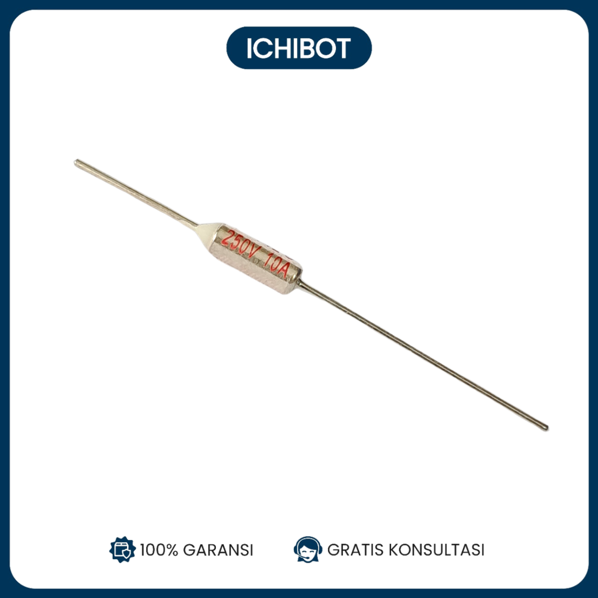 RF 142 Derajat Thermal Fuse Tube Overheat Protection Rice Cooker 10A