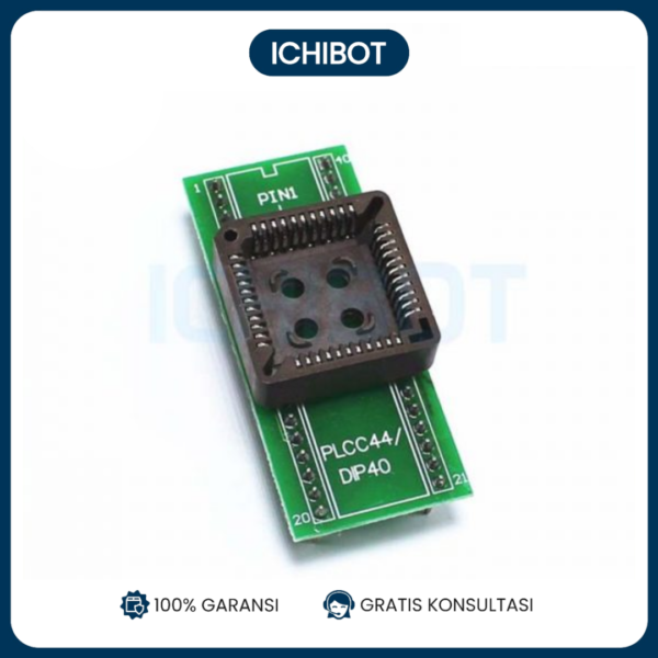 PLCC44 to DIP40 IC Adapter Socket Converter