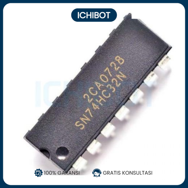 74HC32 7432 DIP Quad 2 Input OR Gate