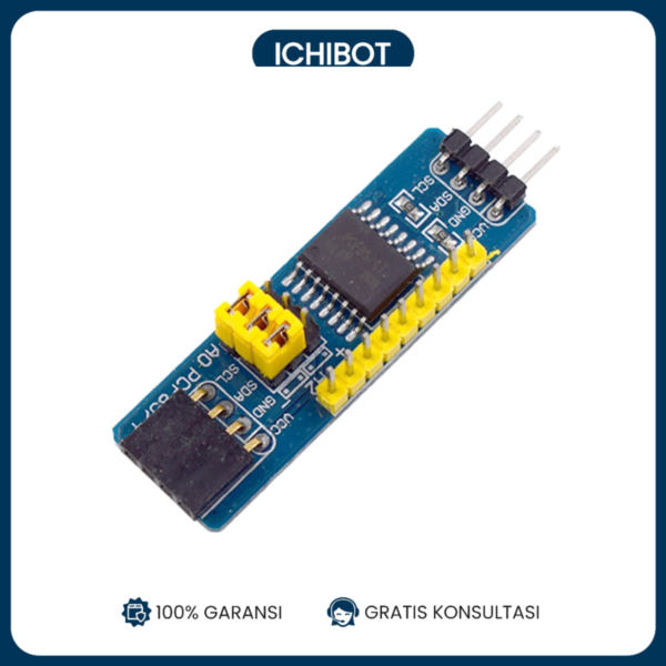 PCF8574T IO Expander Module - I2C GPIO Expansion Board for Arduinoo, Raspberry Pi, ESP8266, ESP32 - 8-Bit I/O Port Extender - Ideal for Microcontroller Projects, Home Automation, and Robotics - Compatible with Various Microcontrollers
