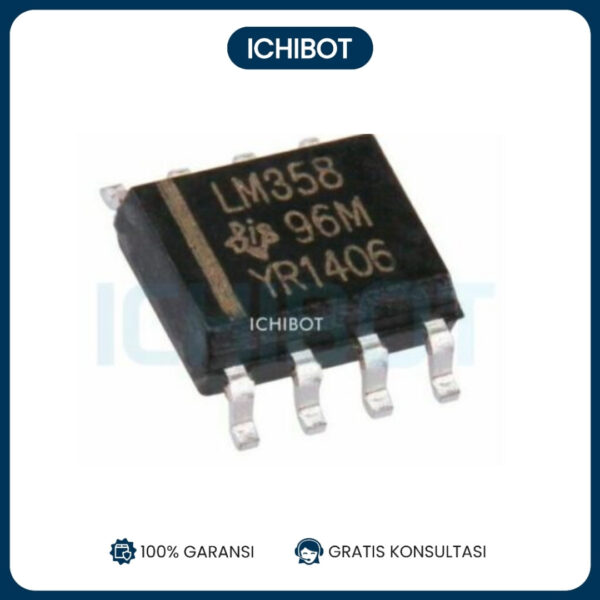 (10pcs) LM358 LM358DR SMD SOP-8 Dual Operational Amplifier Ampli Op-Amp SMD