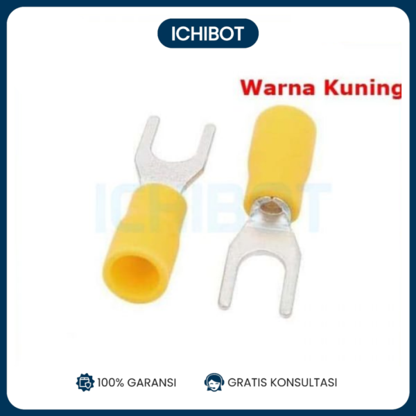 Skun Kabel Y SVS SV1.25-3.2 Electrical Crimp - Kuning