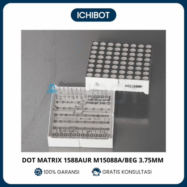 dot matrix 1588aur m15088a/beg 3.75 mm