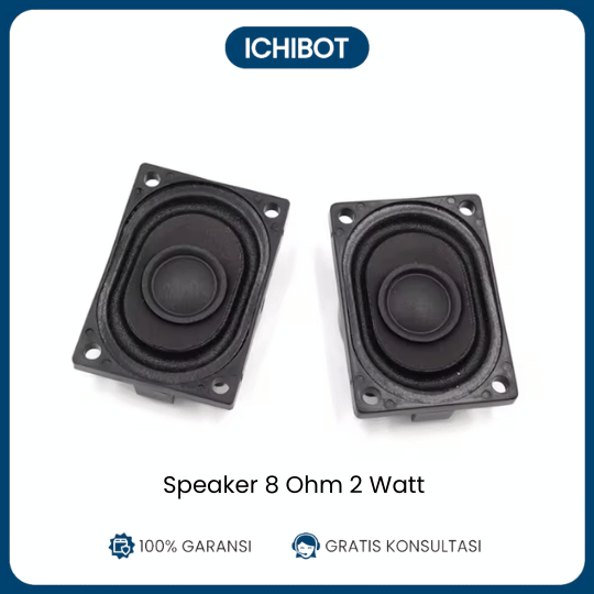 Speaker 8 Ohm 2 Watt Internal Magnetic Full Range 28*40mm