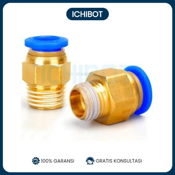 3D Printer Tube Fitting Connector V5 Selang Pneumatic 1.75mm PC4 M6