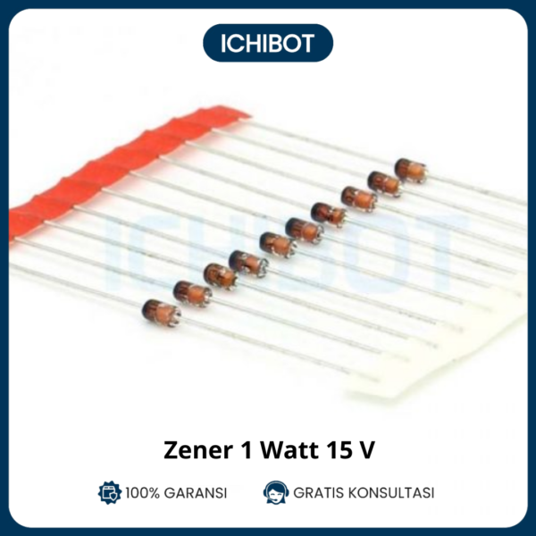 (10pcs) Dioda Diode Zener 1W 15V