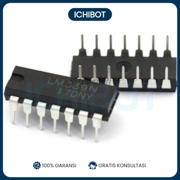 LM339 LM339N Quad Differential Comparators DIP