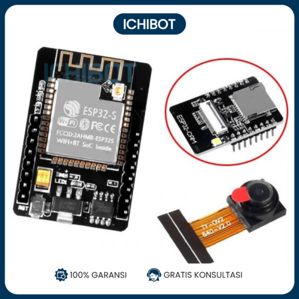 ESP32-CAM OV2640 2MP Camera WiFi Bluetooth Development Board