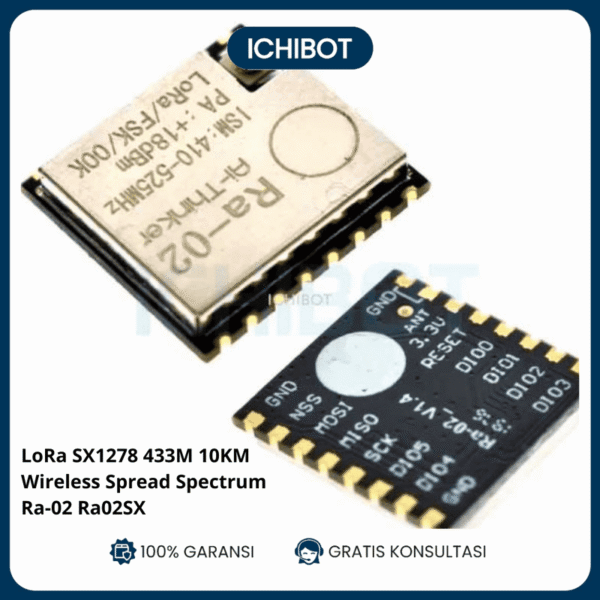 LoRa SX1278 433M 10KM Wireless Spread Spectrum Ra-02 Ra02 SX 1278 10Km