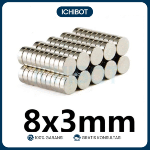 Magnet 8x3mm Neodymium Bulat NdFeB Kuat 8mm 3mm 8x3 mm Strong
