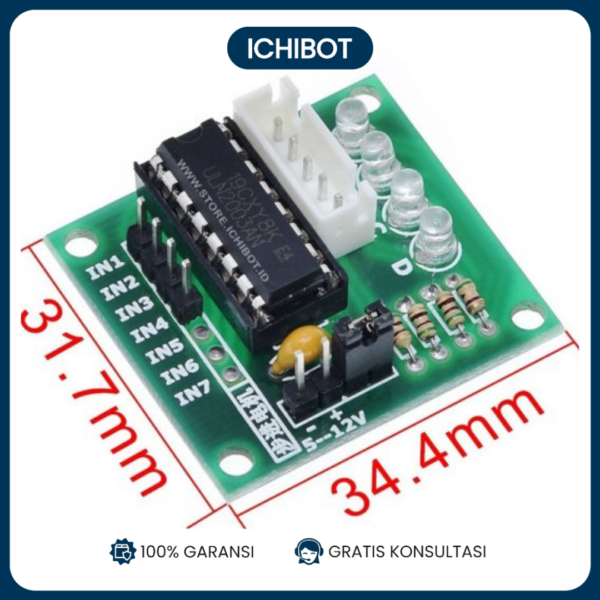 Driver Stepper ULN2003 5V 28BYJ-48 Module Board Arduino ESP32
