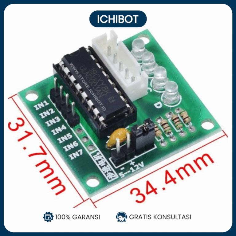 Driver Stepper ULN2003 5V 28BYJ-48 Module Board Arduino ESP32 - Ichibot ...