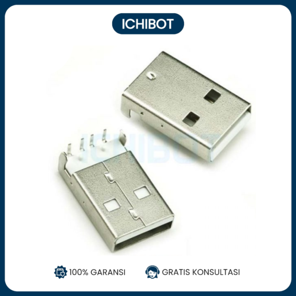 Socket USB Male Type A Connector