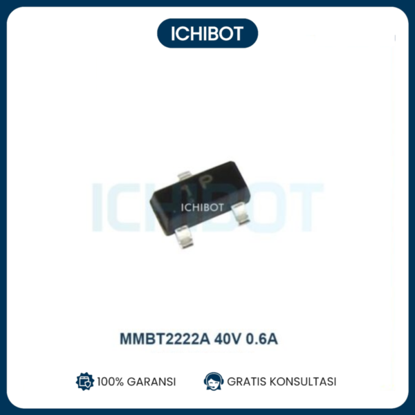 (10pcs) NPN Transistor MMBT2222A 40V 0.6A SOT-23 2N2222A 2N2222 SMD