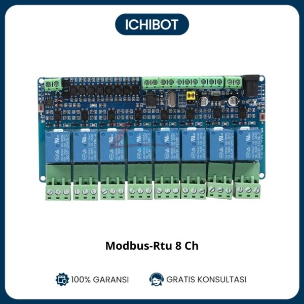 Modul Relay Modbus-Rtu 8 Channel with RS485/TTL Communication