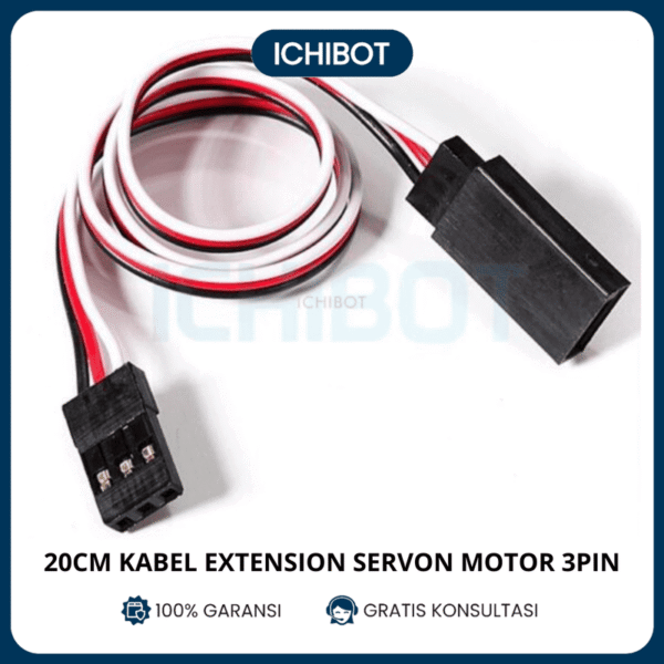20cm Kabel Extension Servo Motor 3Pin Wire Female to Male 20 cm 3P