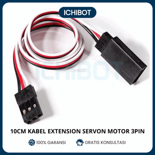 10cm Kabel Extension Servo Motor 3Pin Wire Female to Male 10 cm 3P