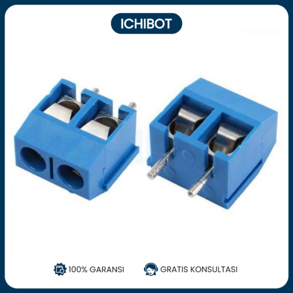 Terminal Block KF301-2P 2-Pin 5.08mm Pitch PCB Screw Connector