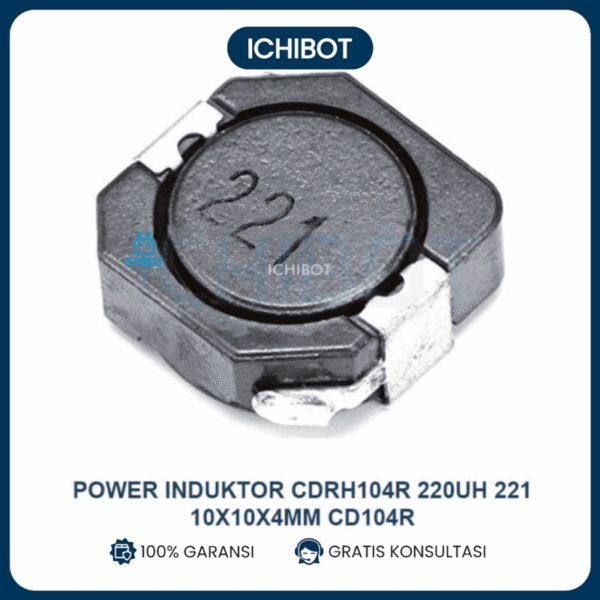 Power Induktor CDRH104R 220uH 221 10x10x4mm CD104R