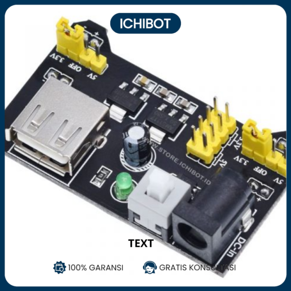 Modul Power MB-102 Breadboard 5V 3.3V Dedicated Power Supply