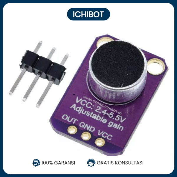 GY-MAX4466 MAX4466 Sound Sensor Suara Modul