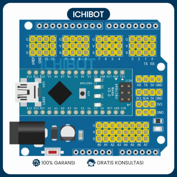 Arduino Nano IO Shield Extension untuk Arduino Nano - Image 3