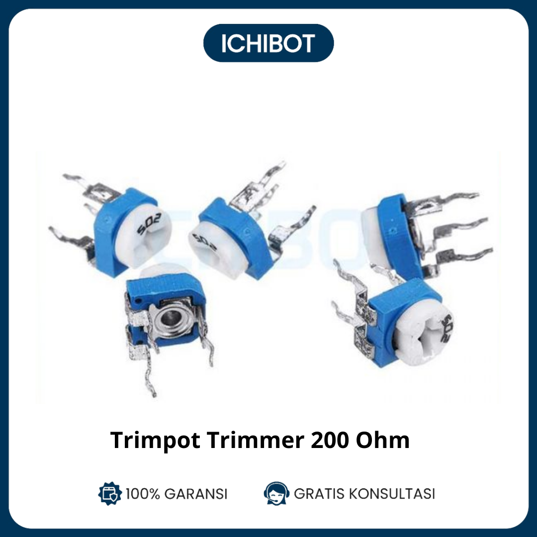 200 Ohm Variable Resistor Trimpot Trimmer Potentiometer