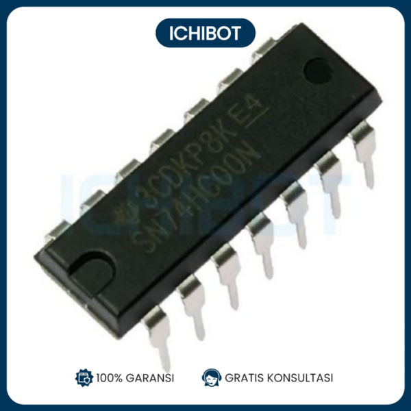 74HC00 7400 Quad 2 Input NAND Gate