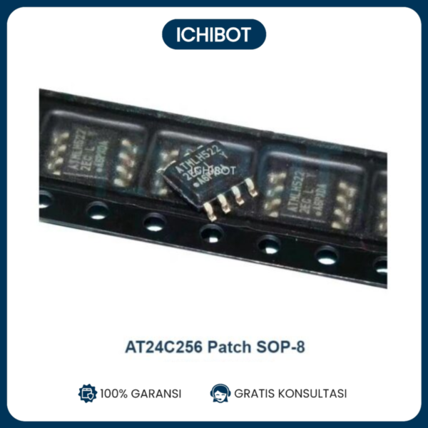 AT24C256 EEPROM SMD 256Kb Patch SOP-8 I2C SMT Memory