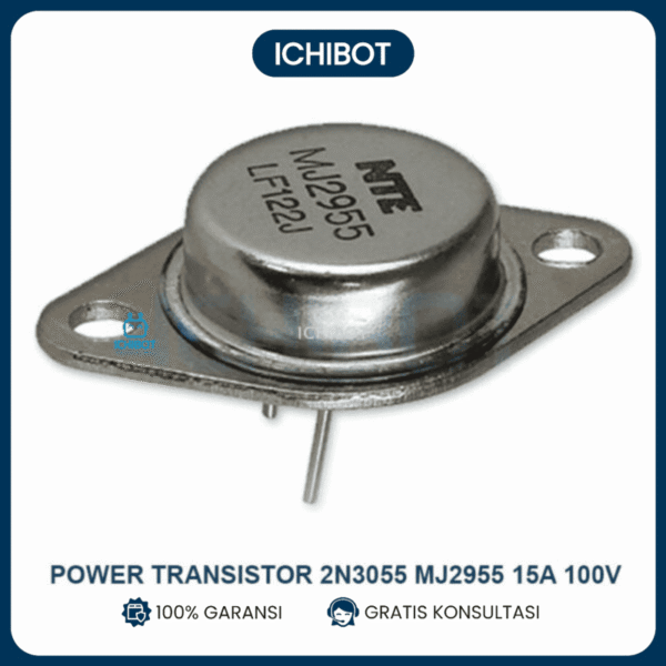 Power Transistor 2N3055 MJ2955 15A 100V TO-3P NPN Power Amplifier