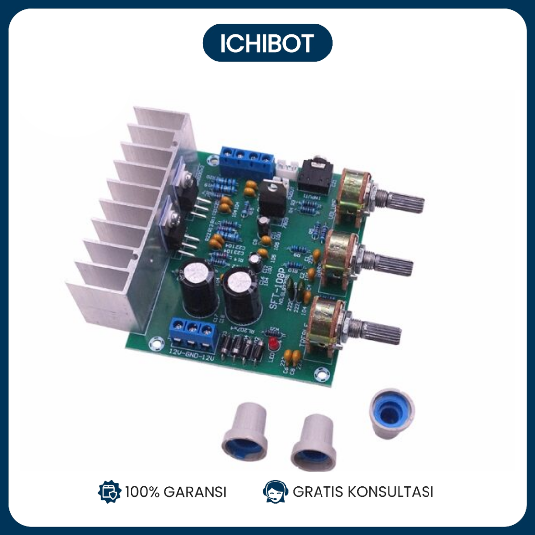 Kit Solder TDA2030A Power Amplifier Two Channel Stereo 15Wx2 Hifi 2.0 - Image 2